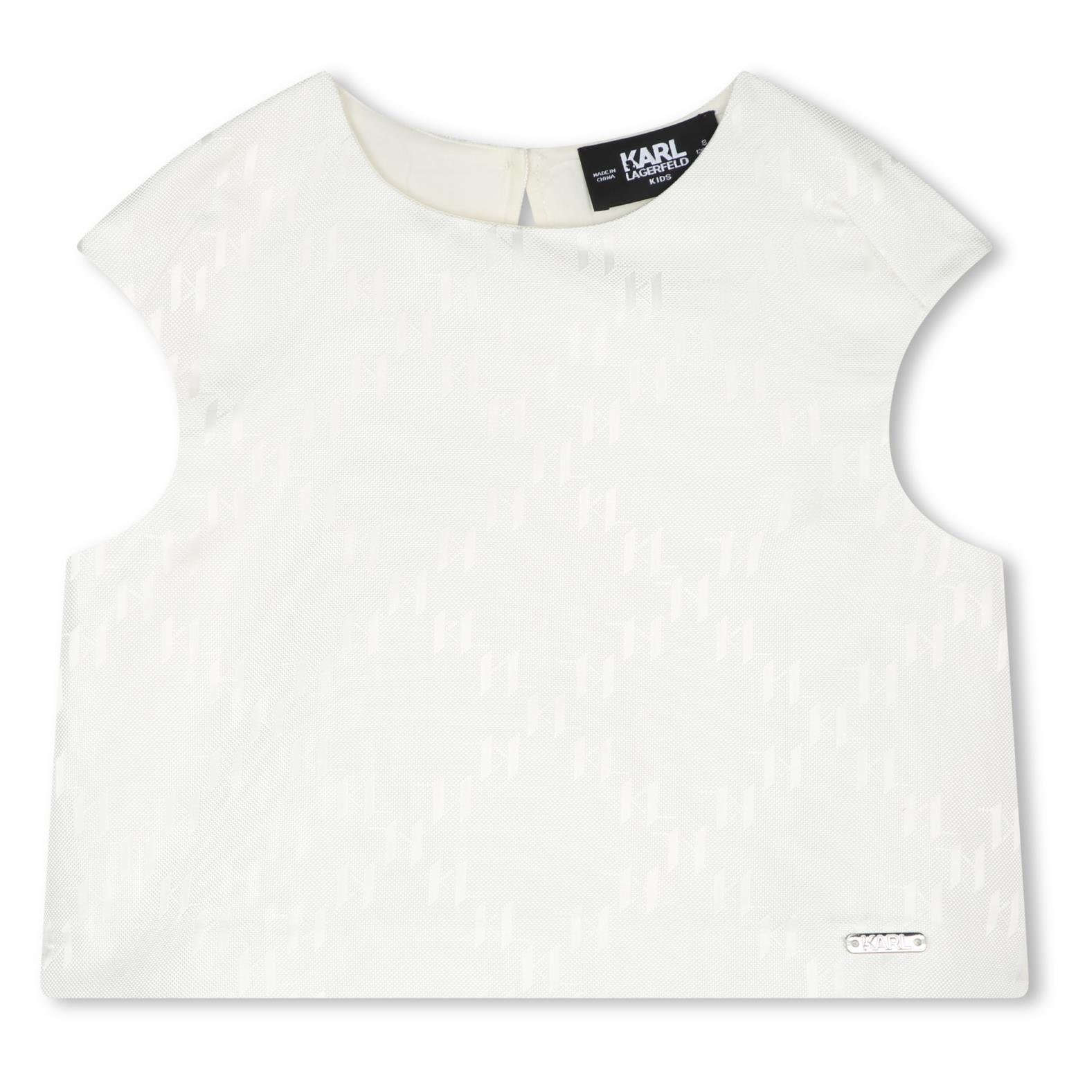 Karl Lagerfeld Monogram Diamonds Top 10 - 16Y